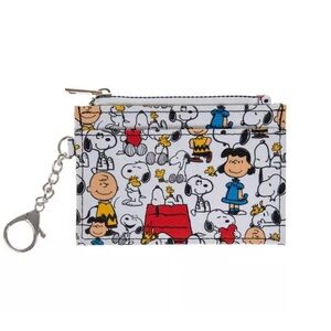 Peanuts Characters Wallet Keychain